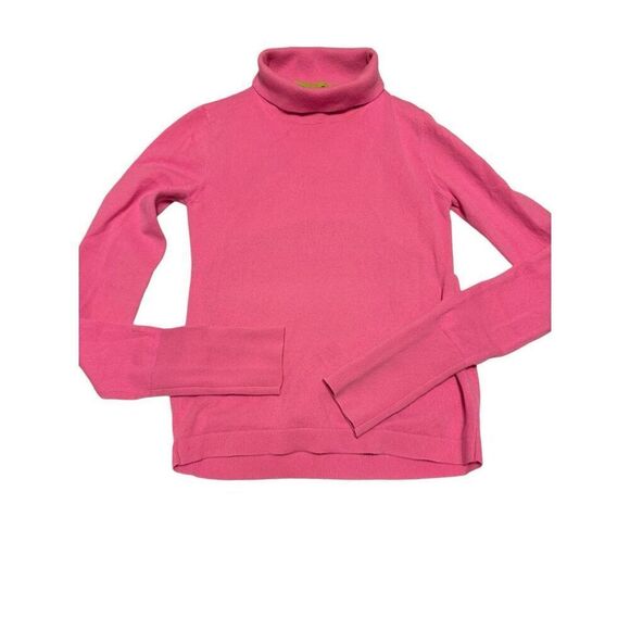 Gauge81 size large pink cashmere turtle neck open back sweater - EUC - Picture 1 of 9